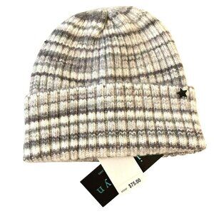 Jocelyn $75 Space Dye Beanie Winter Hat NEW